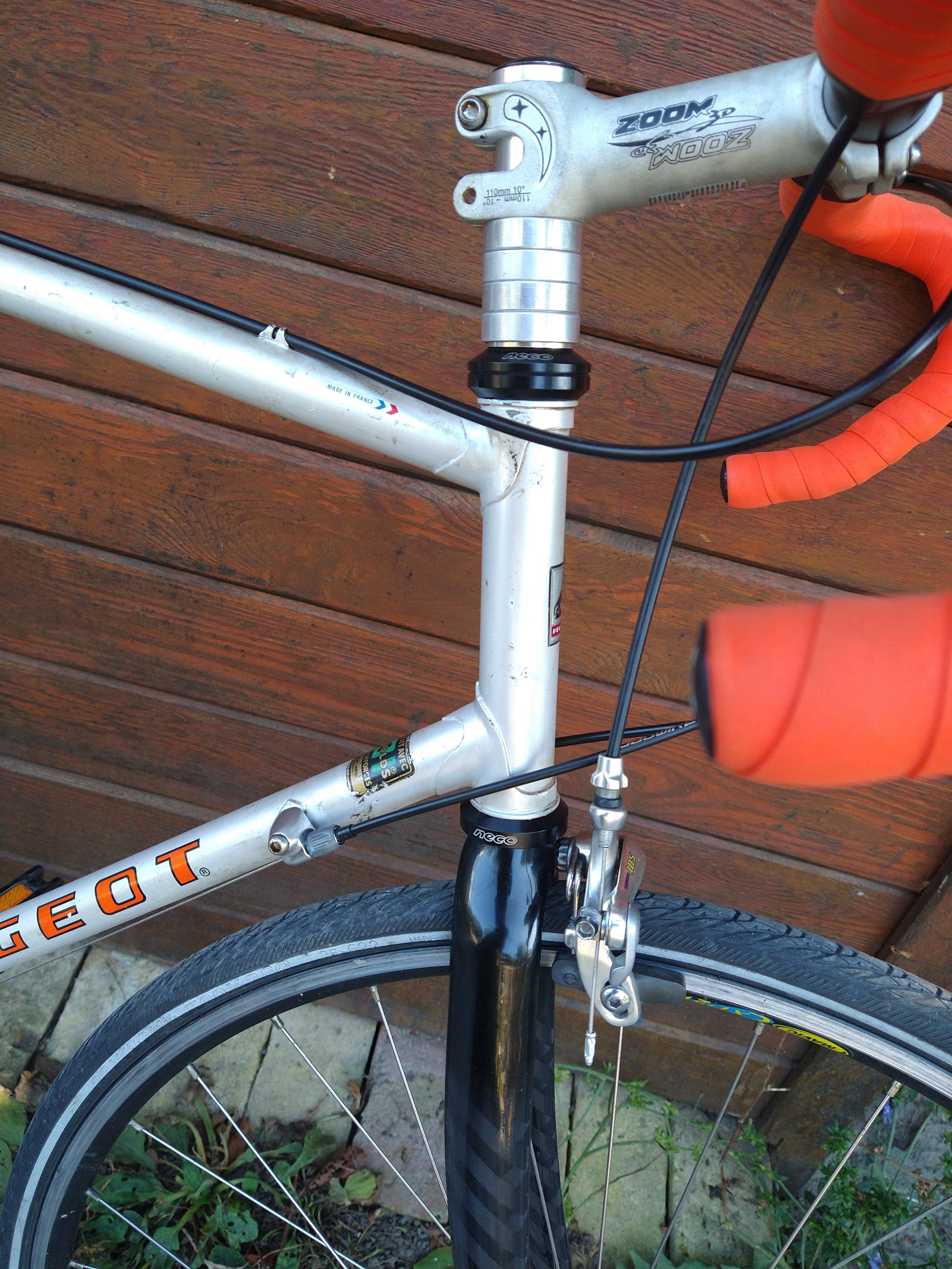Peugeot competition 58cm Gravel conversion Grey,used, one year warranty