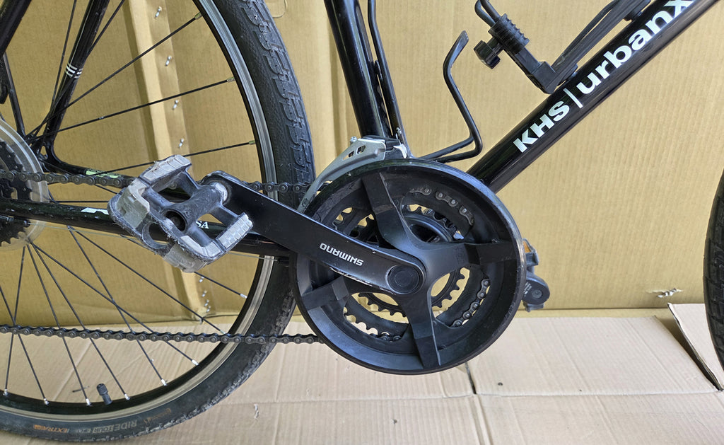 KHS Urban Xcape 2023 L black USED on consignment. NO TAX.