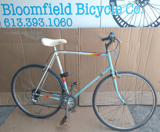 Peugeot PB10 XL road bike hybrid converted, consignment, no tax, no warranty