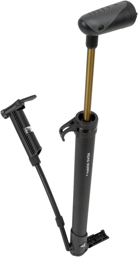 Topeak road morph G mini floor pump black