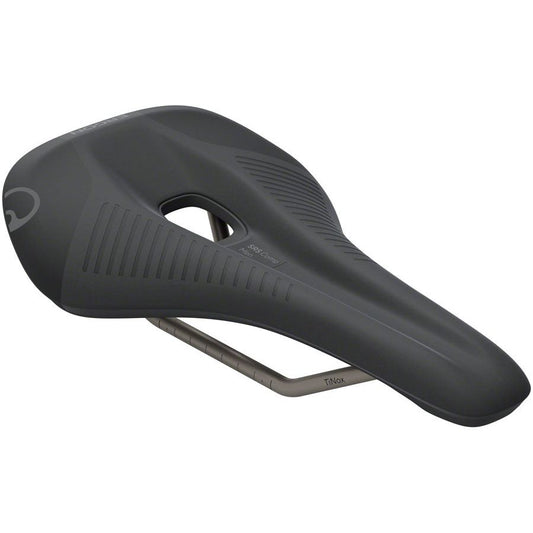 ERGON SRS COMP SADDLE, TINOX XP, BLACK, MEN'S SMALL/MEDIUM