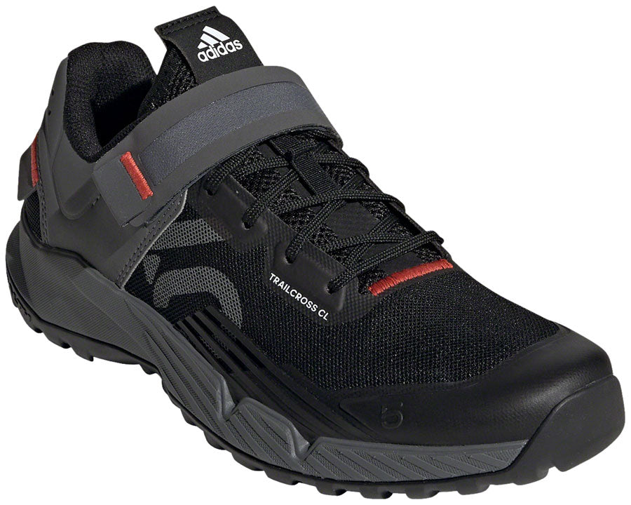 Five Ten Trailcross Mountain Clipless Shoes - Women's, Core Black/Gray Three/Red, 10.5