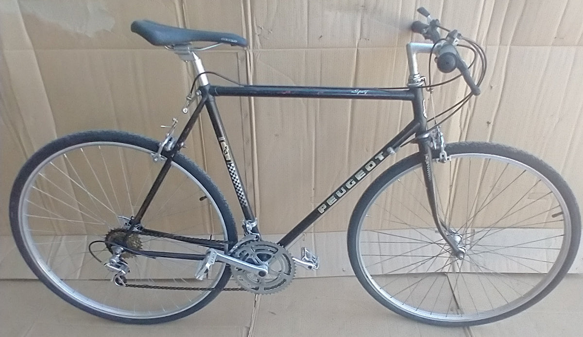 Peugeot U06 hybrid conversion 12 speed, USED, 56cm