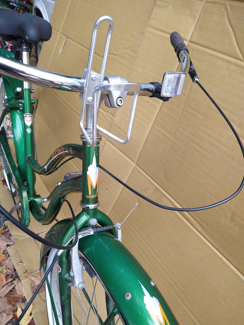 Manhattan Aero 6 green Cruiser 18" Comfort ,used