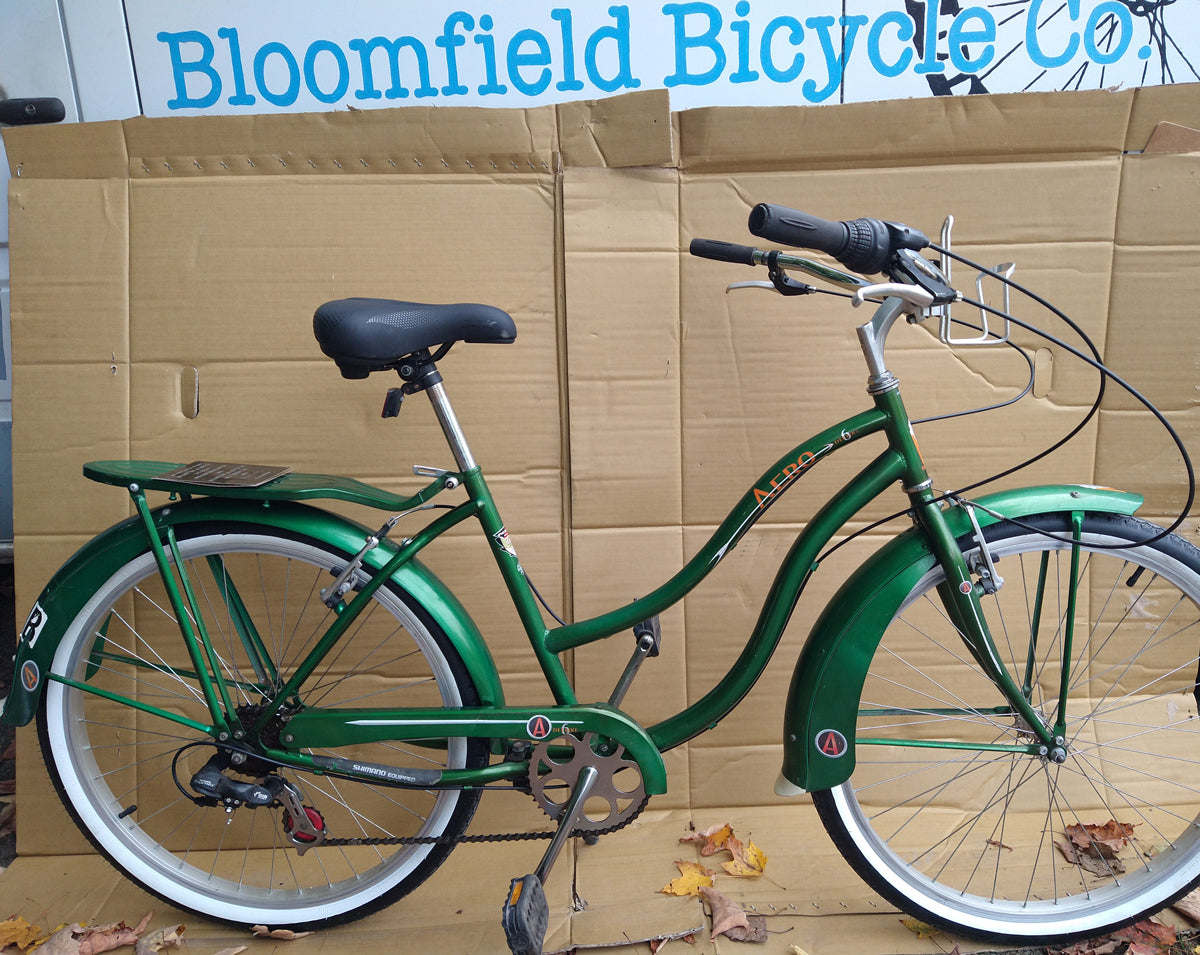 Manhattan Aero 6 green Cruiser 18" Comfort ,used