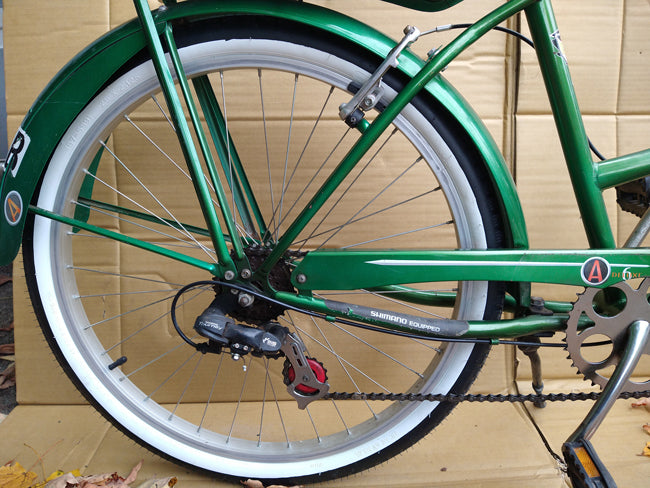 Manhattan Aero 6 green Cruiser 18" Comfort ,used