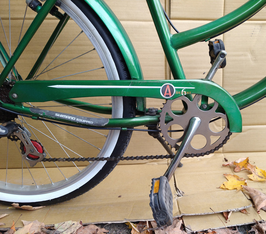 Manhattan Aero 6 green Cruiser 18" Comfort ,used