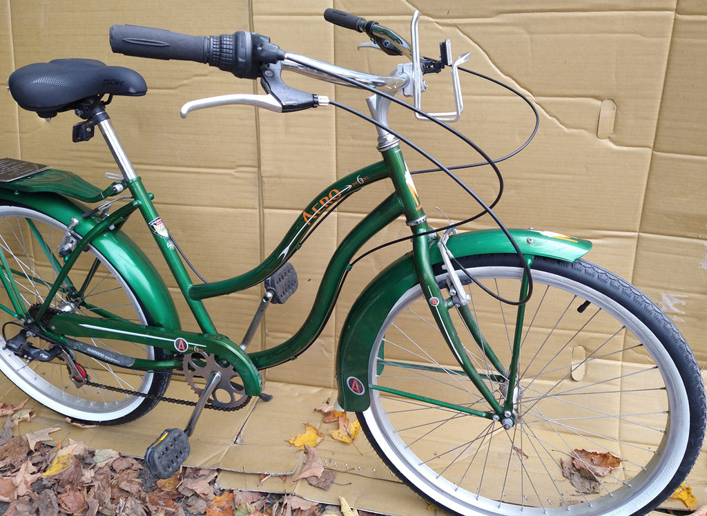 Manhattan Aero 6 green Cruiser 18" Comfort ,used