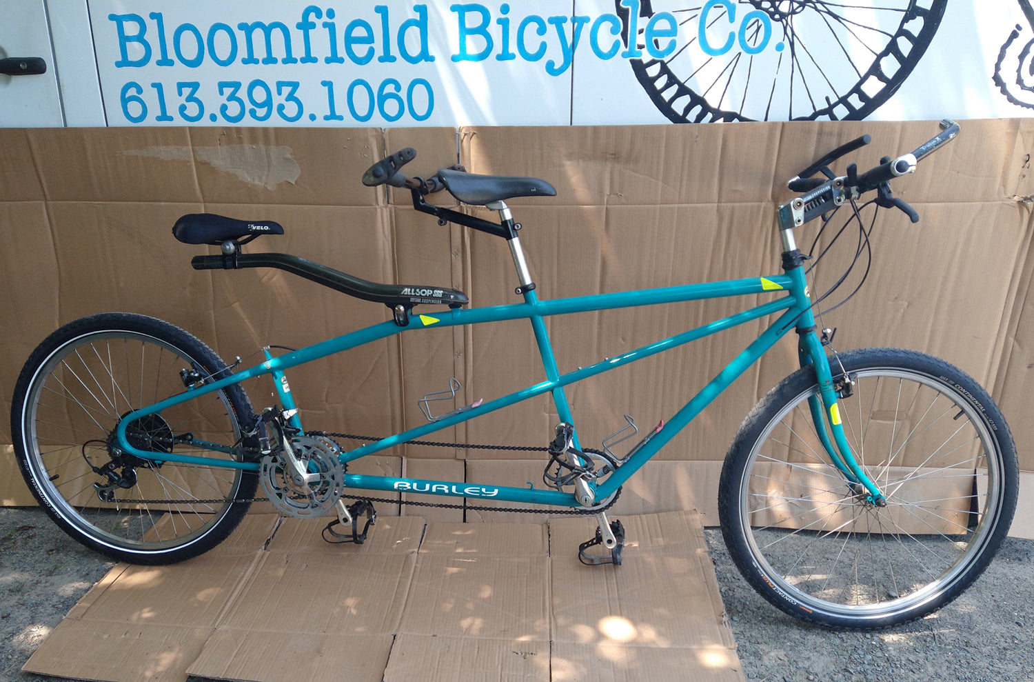 BURLEY Rock'nRoll Tandem with Allsop beam stoker Large USED consignment