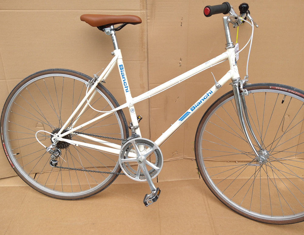 Bianchi Bici 1 step-thru 27 x 1 1/4" wheeled hybrid USED Large no tax, no warranty