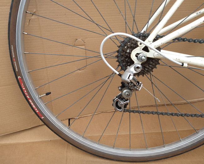 Bianchi Bici 1 step-thru 27 x 1 1/4" wheeled hybrid USED Large no tax, no warranty