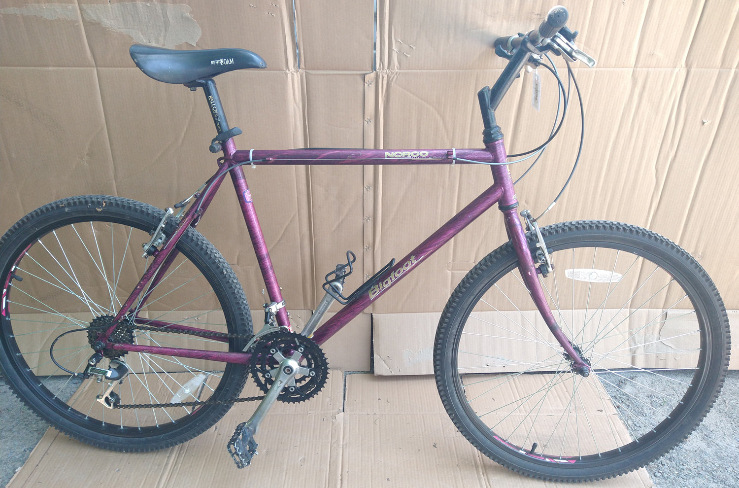 Norco Bigfoot (L) mountainbike 26” wheels, used