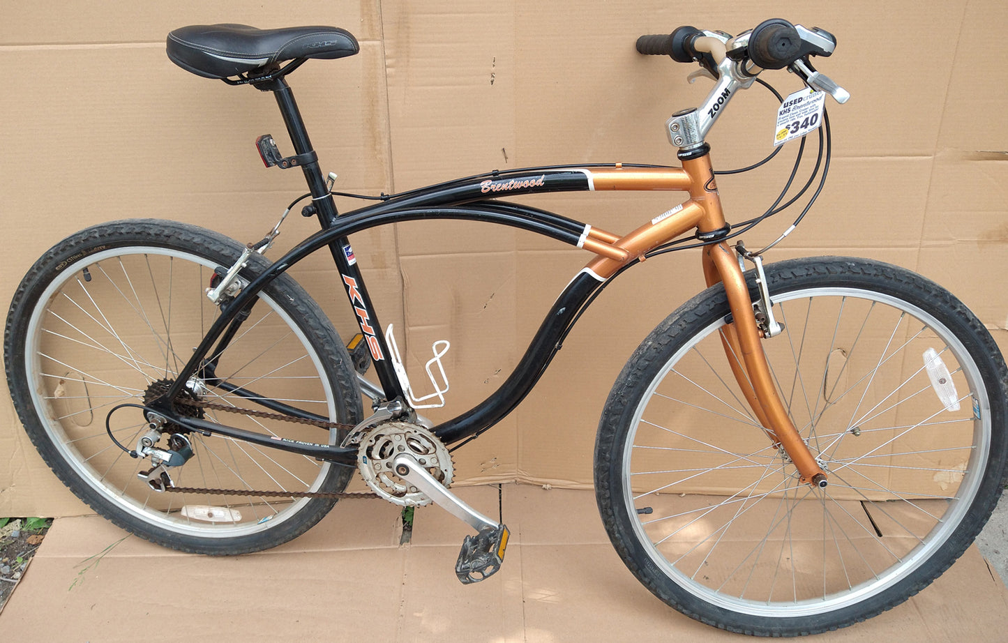 KHS 26” Brentwood 2000 bronze cruiser lines 18”