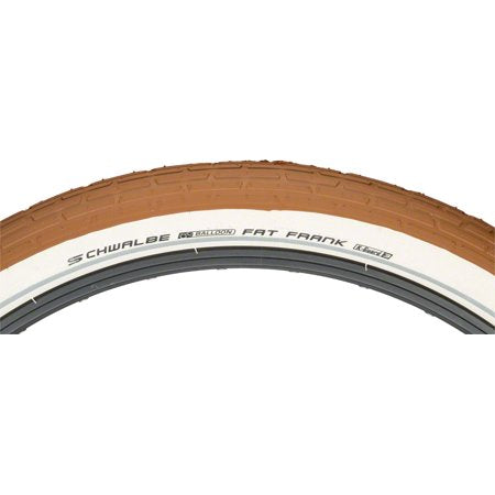 SCHWALBE Fat Frank Kevlar Guard Wired, Brown, 26 x 2.35-Inch (B00AYA8JHW)