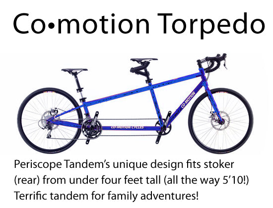 COMOTION scout periscope 2018 M tandem metallic blue