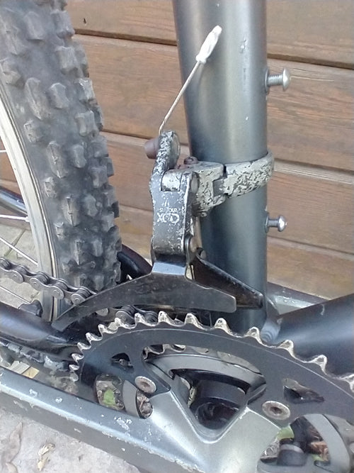 Fisher CR-7 1988 17" Mtb Charcoal,used, no tax, no warranty