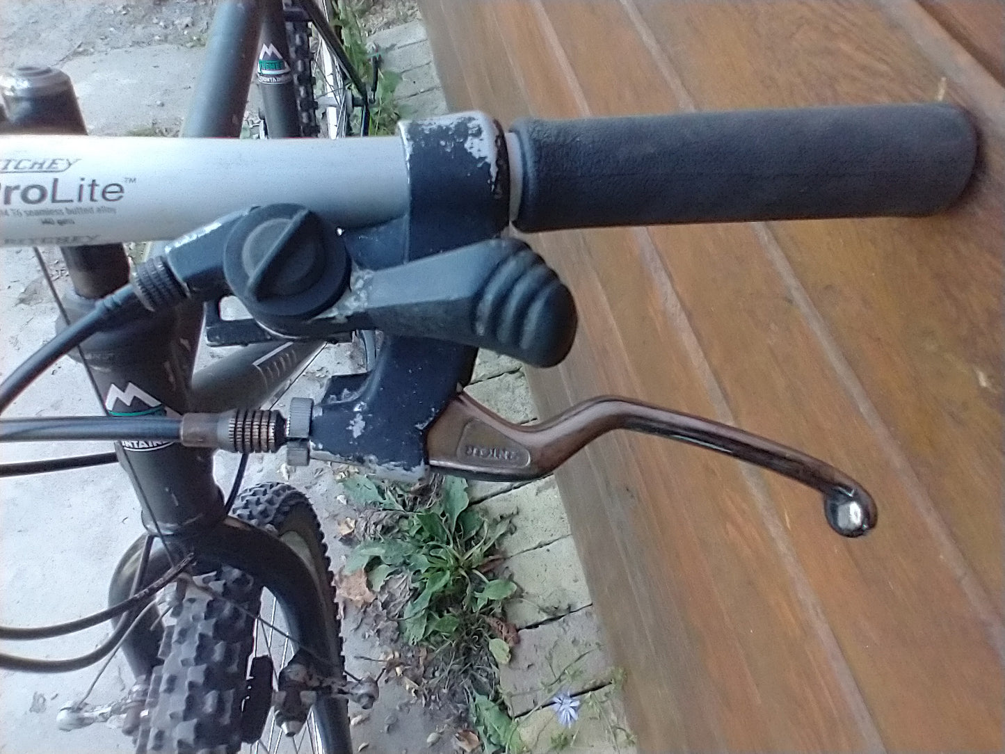 Fisher CR-7 1988 17" Mtb Charcoal,used, no tax, no warranty