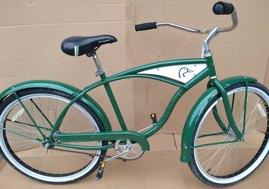 Ducks Unlimited green beach cruiser USED Medium