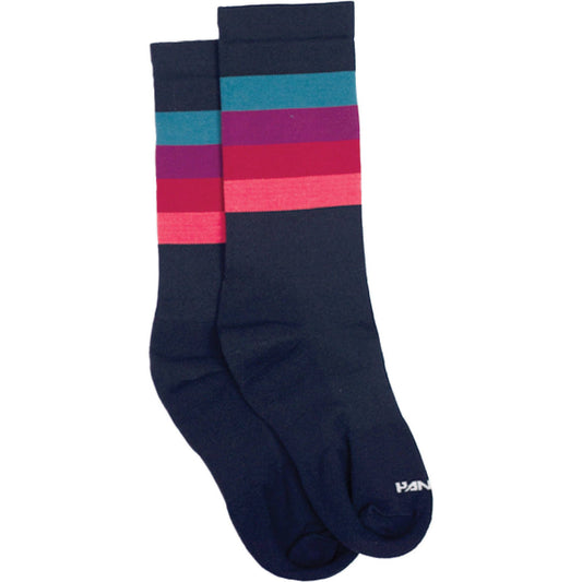 Handup footdown socks berry L/XL