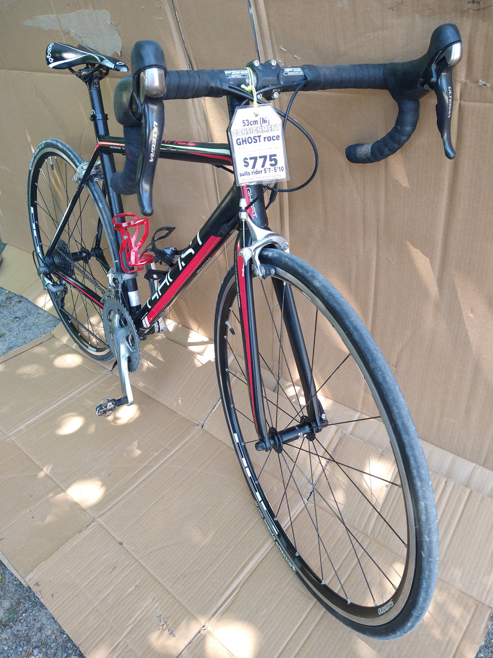Ghost Race 2012 53cm USED, no tax, no warranty