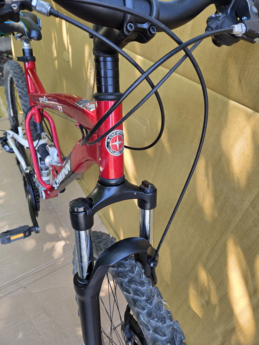 Schwinn Graft 27 Medium double suspension mtb USED