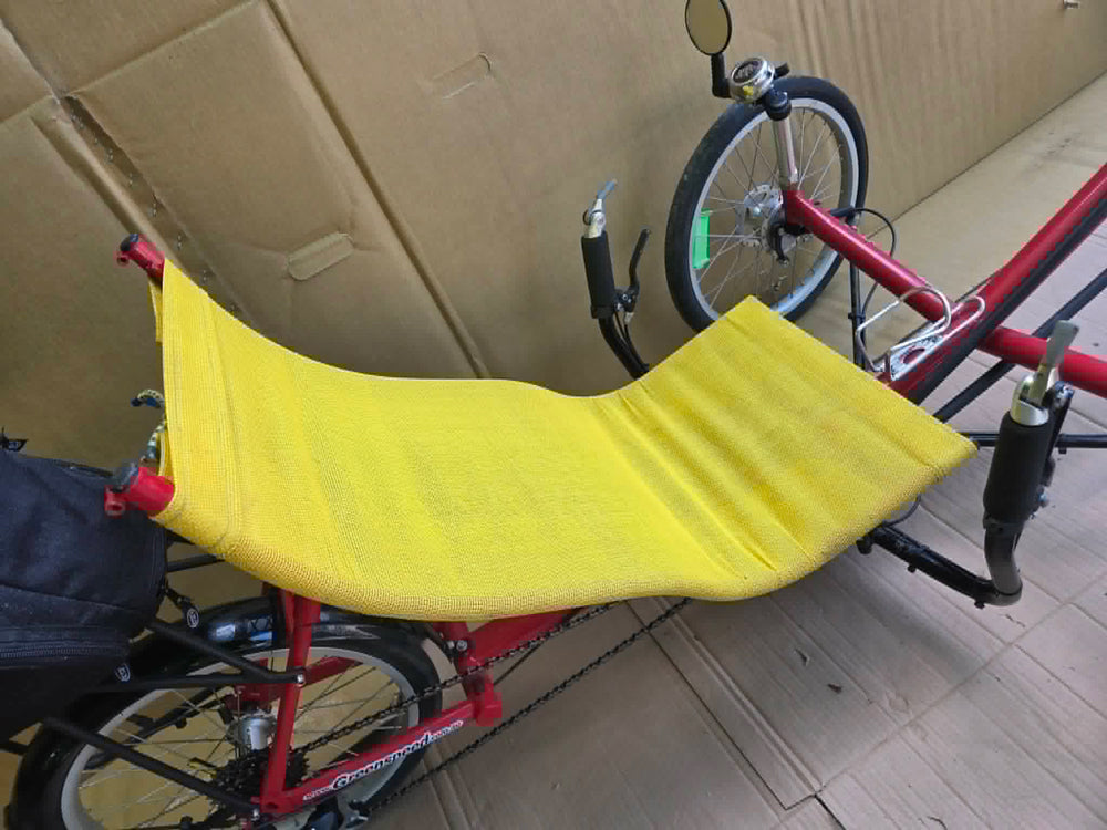 GREENSPEED GT3 RECUMBENT TRIKE (1st Gen) folding USED, Consignment w/ extras!