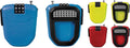 hiplock combo retractable stainless cable blue