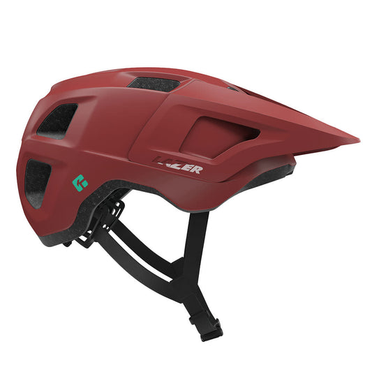 Laser Lupo kineticore helmet maroon