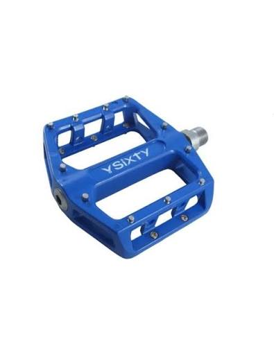 blue V-Sixty B-87 Flat/Platform Pedal with Sealed Bearings,