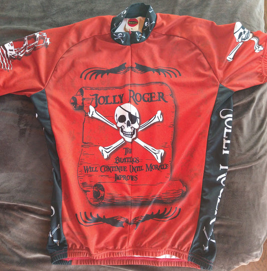 world jerseys Pirate SS jersey rust/black consignment,used