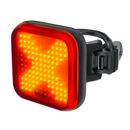 knog blinder rear 100 USB X pattern