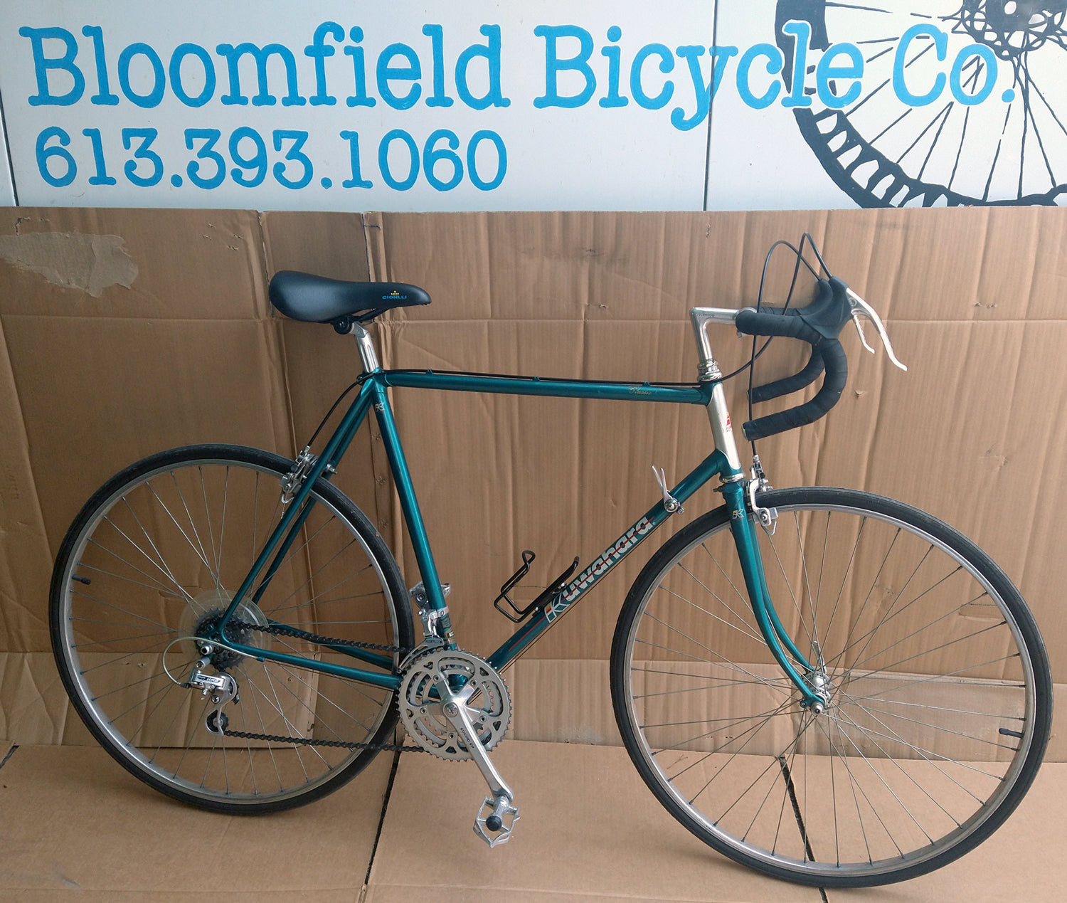 80s 58cm Kuwahara 3x5 road bike, consignment, no tax, no warranty