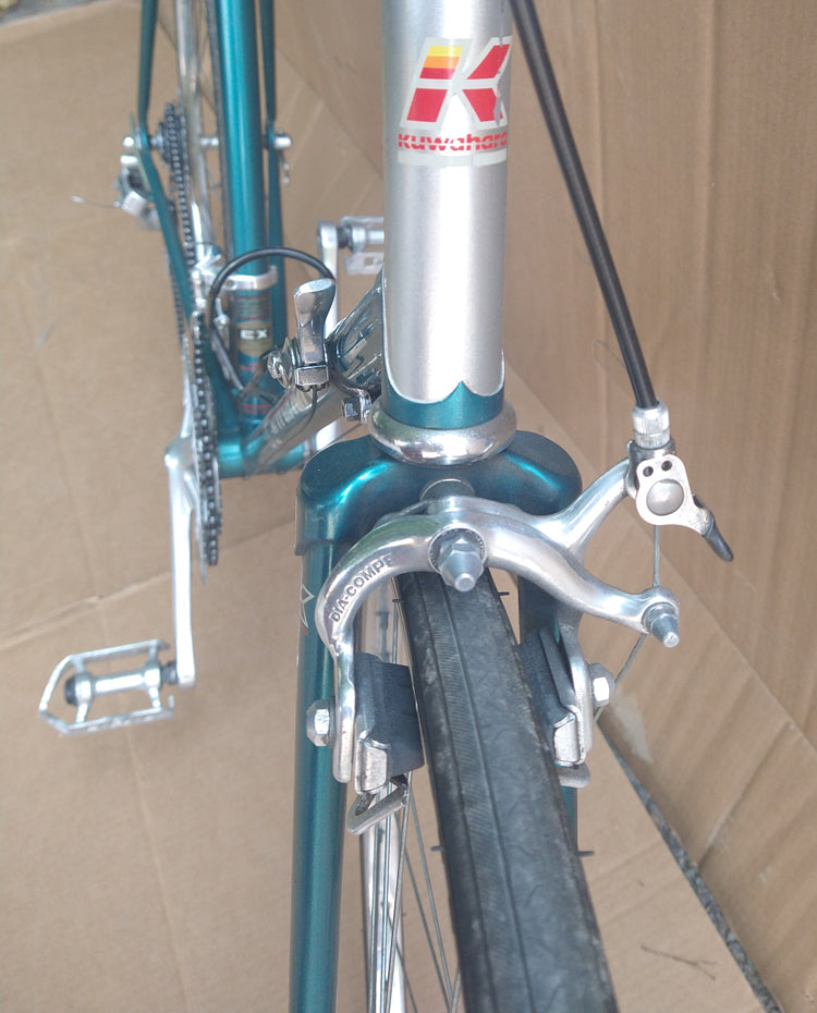 80s 58cm Kuwahara 3x5 road bike, consignment, no tax, no warranty