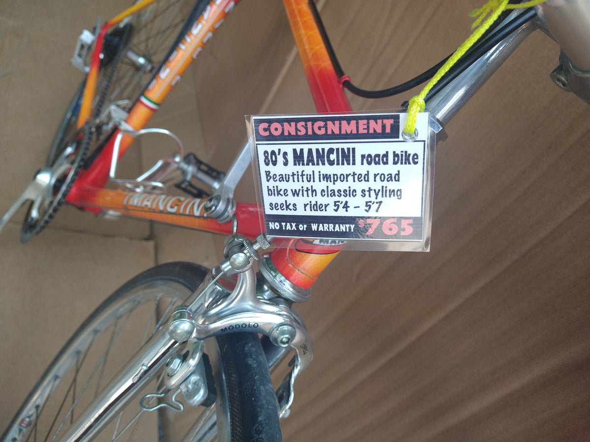 MANCINI road bike imported 50/52 USED, consignment,no tax,no warranty