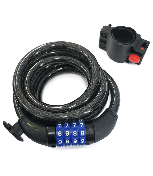 on guard coil cable combo lock