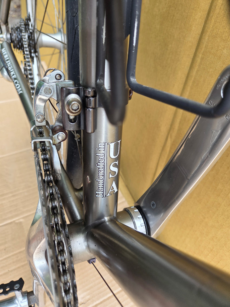 MERLIN Aspen titanium road bike 56cm USED consignment NO TAX no warranty