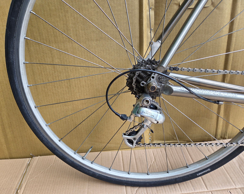 MERLIN Aspen titanium road bike 56cm USED consignment NO TAX no warranty
