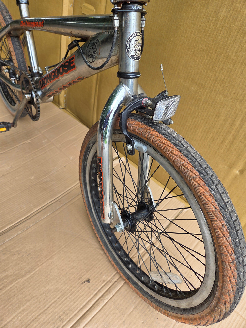 Mongoose Delinquent BMX rebuilt USED consignment NO TAX, no warranty