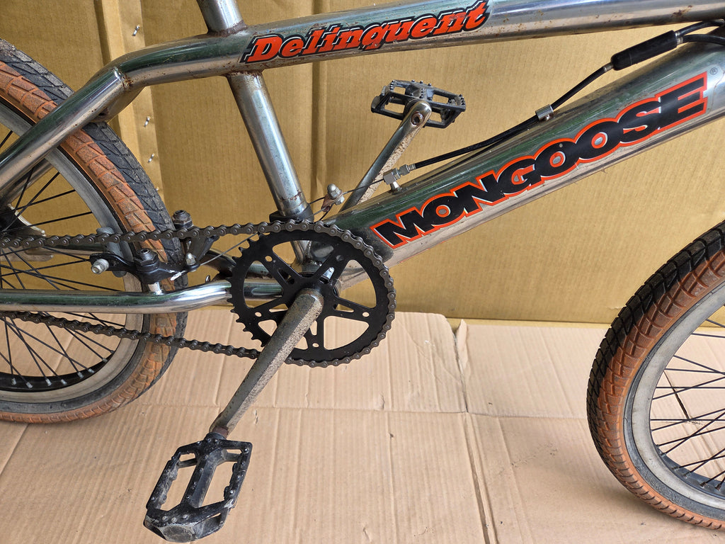 Mongoose Delinquent BMX rebuilt USED consignment NO TAX, no warranty