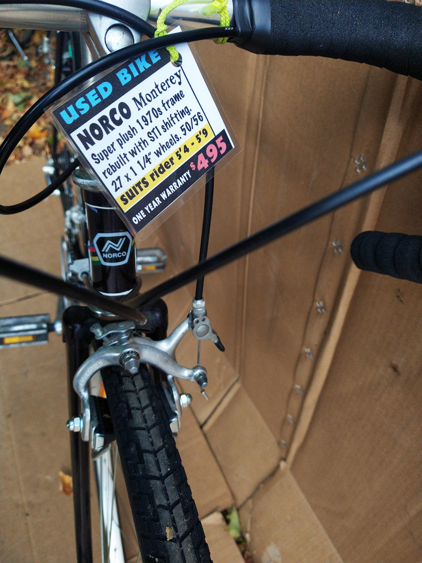 Norco Monterey roadbike upgraded used 50/56c,