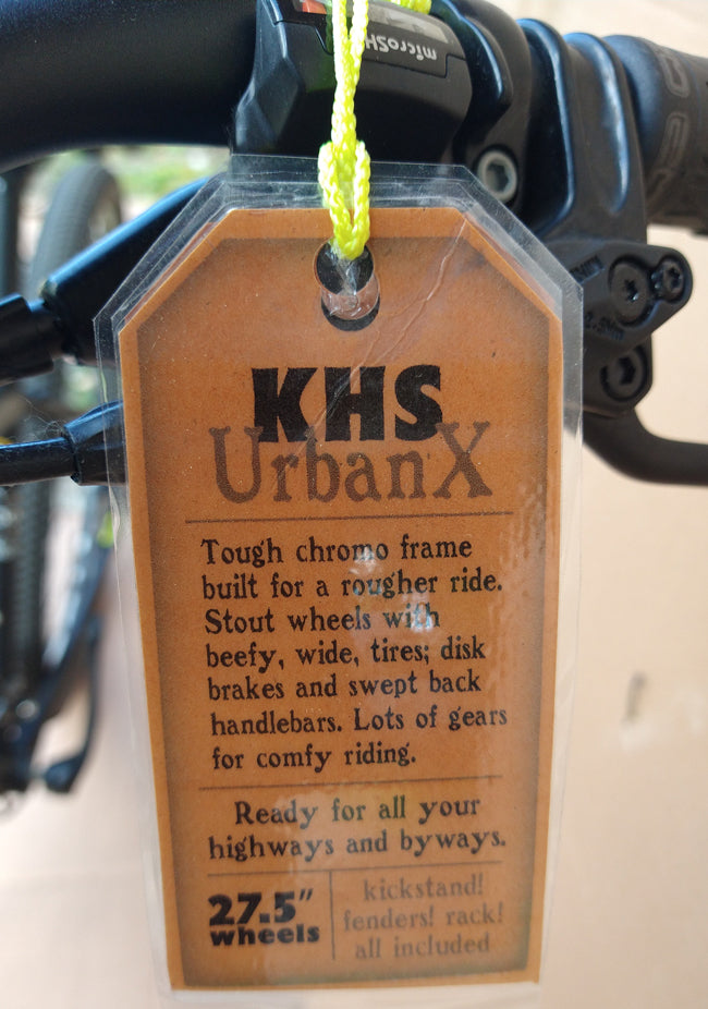 KHS Urban X – mtn 2022 S,black