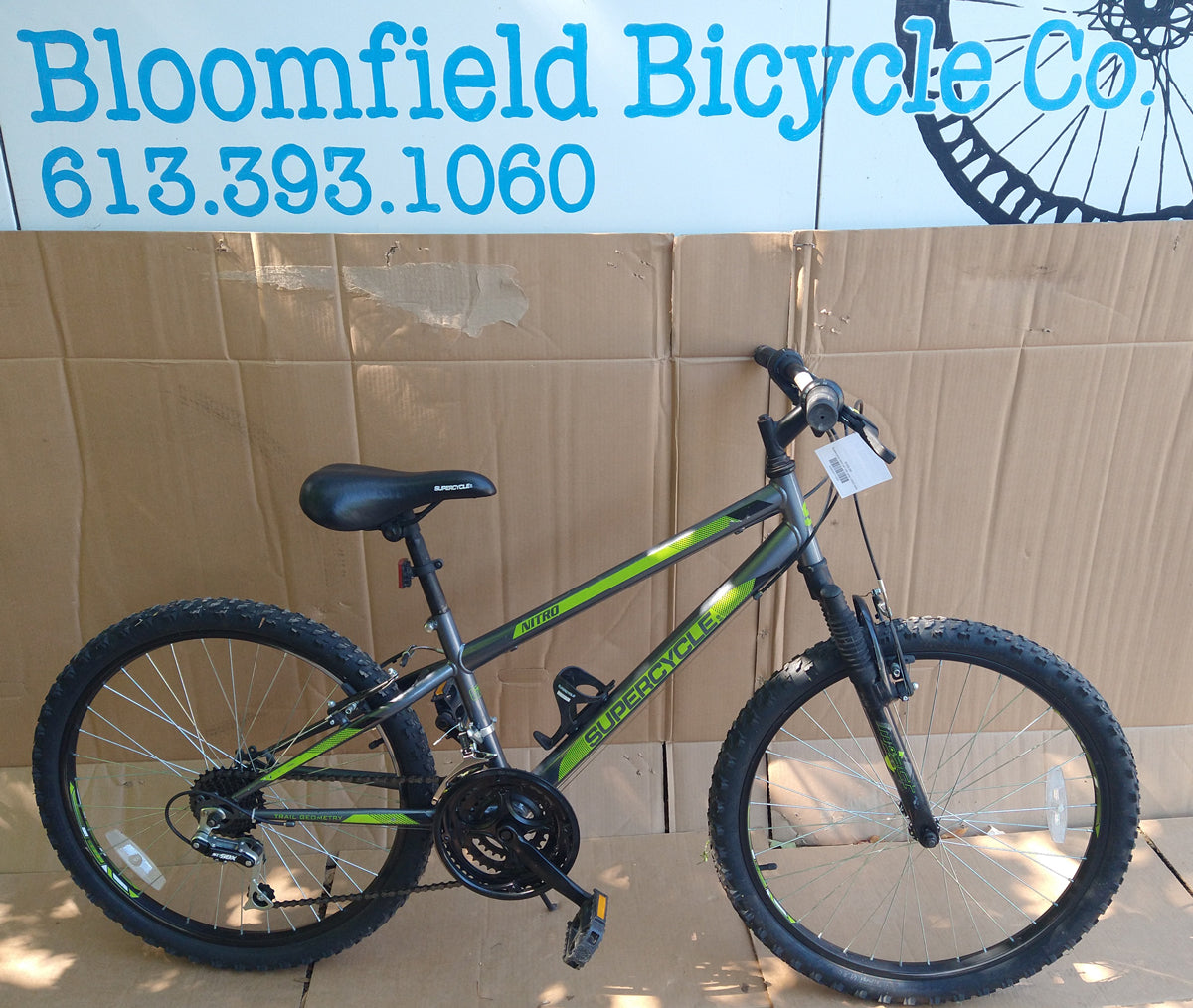 Supercycle Nitro 24" mtb grey USED kids