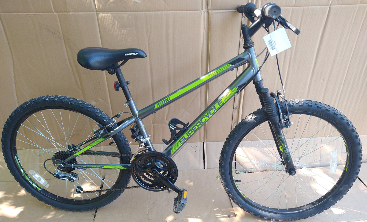 Supercycle Nitro 24" mtb grey USED kids