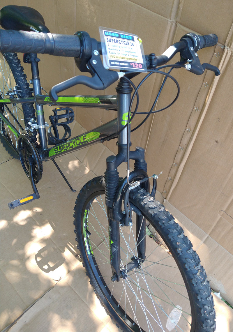 Supercycle Nitro 24" mtb grey USED kids