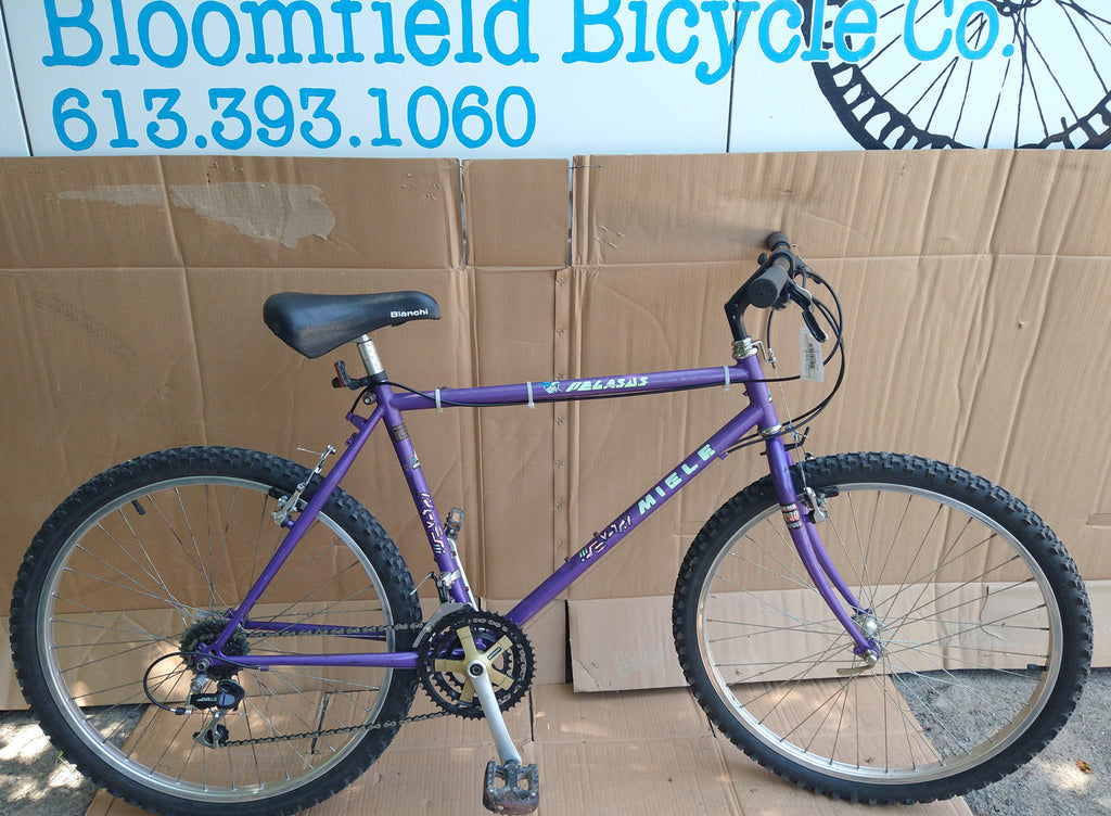 Miele Pegasus 18”/23” purple mtb USED