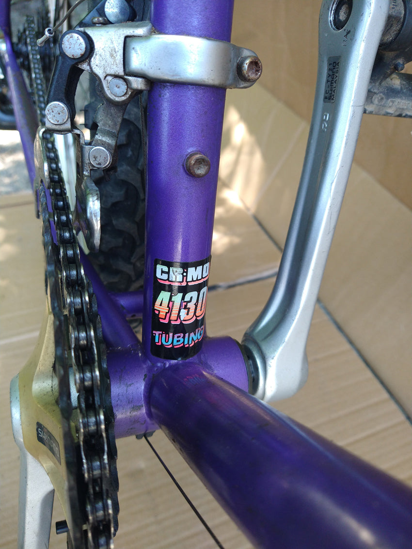 Miele Pegasus 18”/23” purple mtb USED