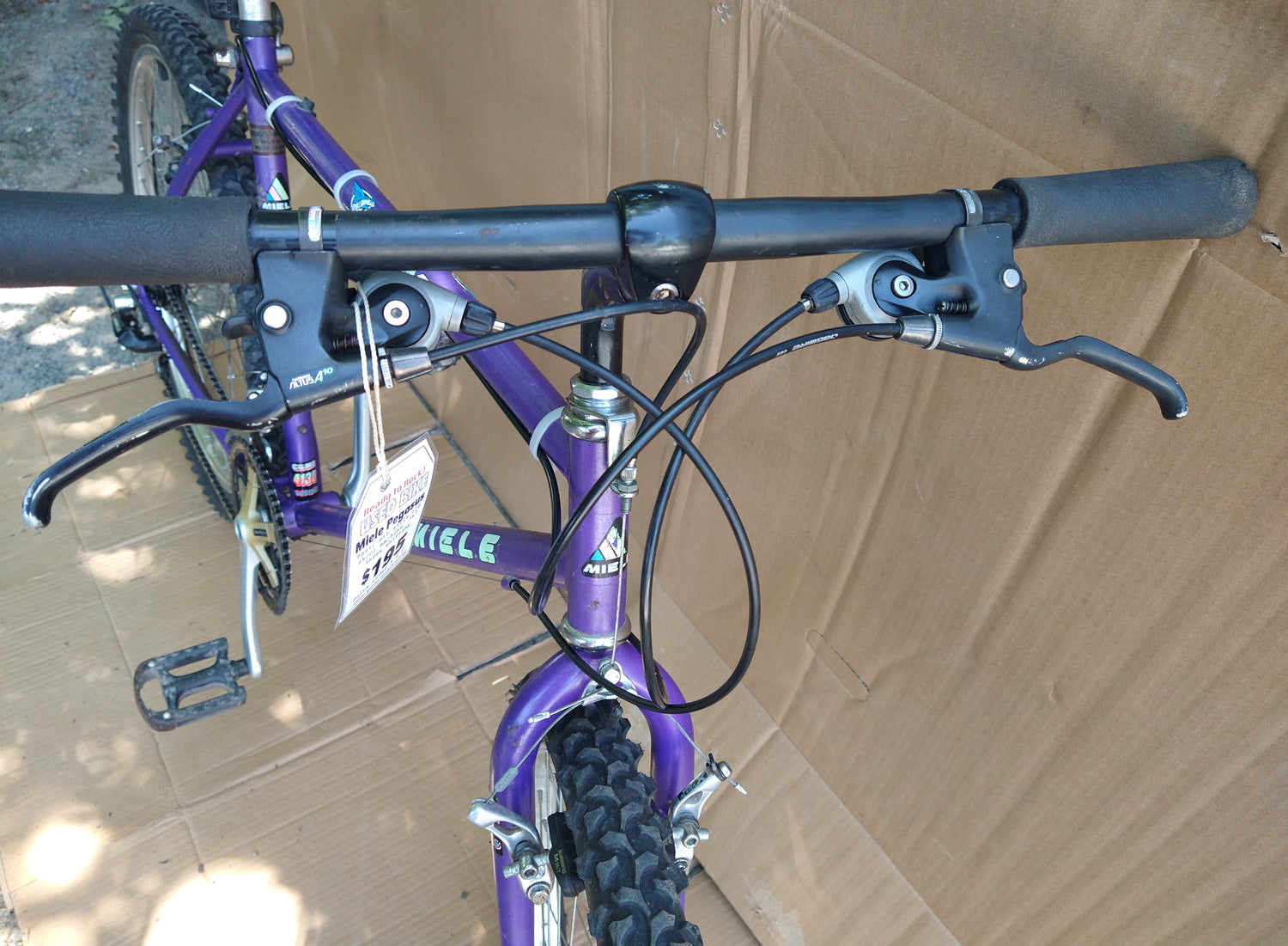 Miele Pegasus 18”/23” purple mtb USED