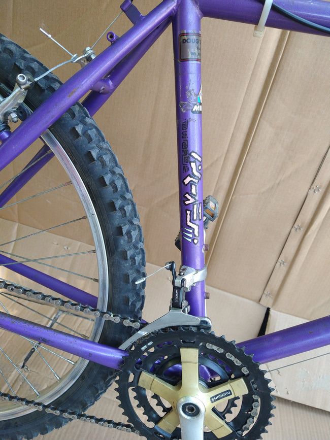 Miele Pegasus 18”/23” purple mtb USED