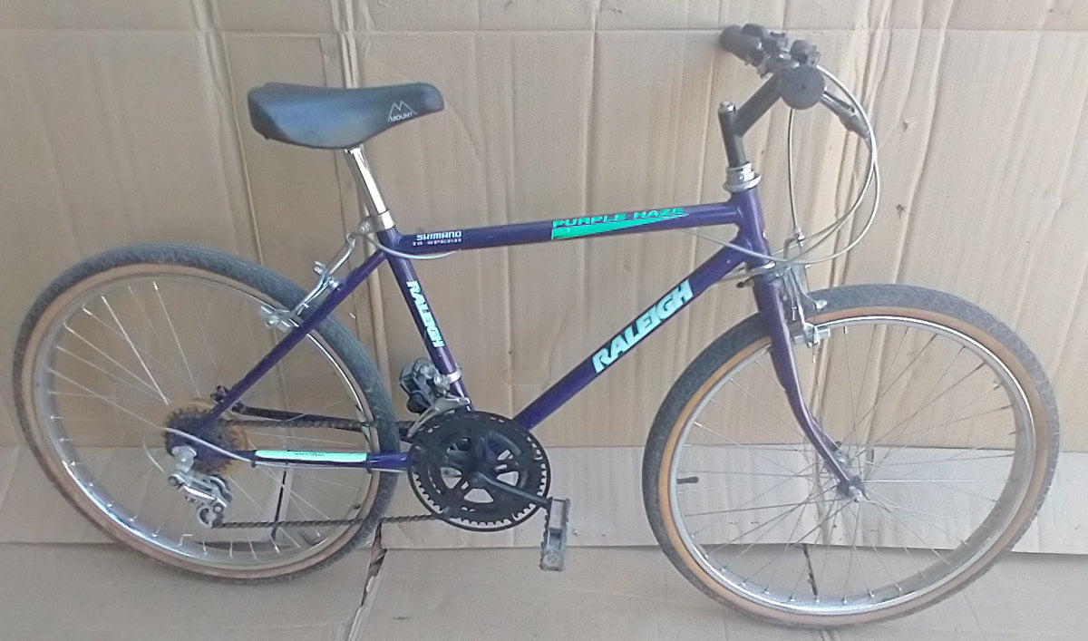 Raleigh Purple Haze 24” kids' bike 10spd, USED, no tax, no warranty