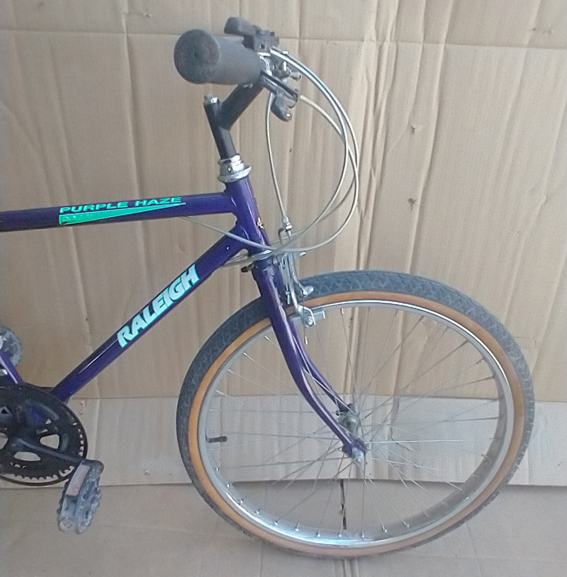 Raleigh Purple Haze 24” kids' bike 10spd, USED, no tax, no warranty